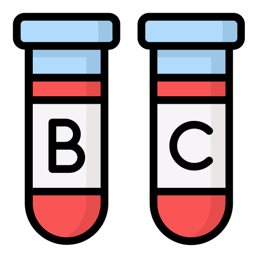 Hepatitis B immunity blood test Icon